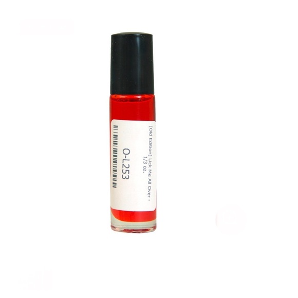 Lick Me All Over [Old Edition] 1/3 Oz Fragrance Oil Roll-On Bottle Ships today - Picture 2 of 7